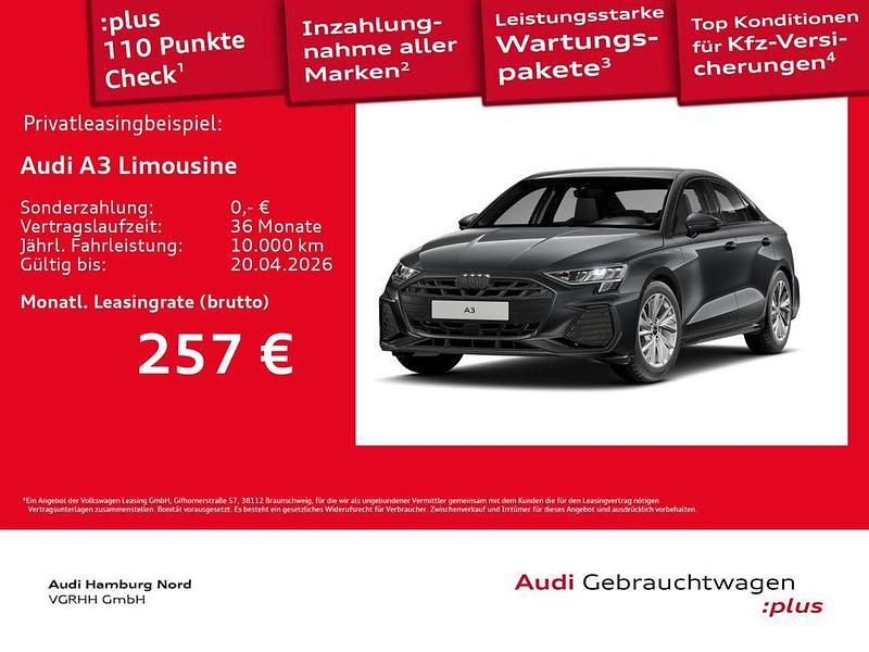 Gebraucht Audi A3 S-Line 116 PS (85 kW) 2025 Daytonagrau perleffekt Limousine