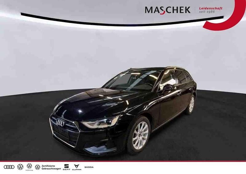Mythosschwarz metallic Gebraucht 2022 Audi A4 Kombi | 23.440 € (Superpreis) - Bild 1/4