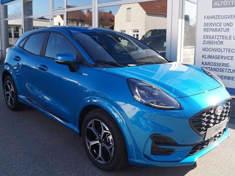 Neu Ford Puma ST-Line 125 PS (91 kW) 2025 Digital aqua blue SUV