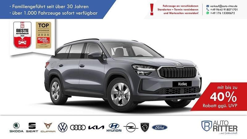 Silber Neu 2025 Skoda Kodiaq Selection SUV | 39.490 € (Superpreis) - Bild 1/3