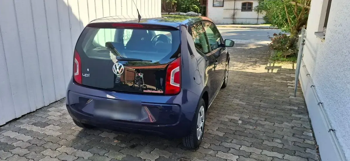 Gebraucht VW up! move up! 60 PS (44 kW) 2015 Blau Kleinwagen