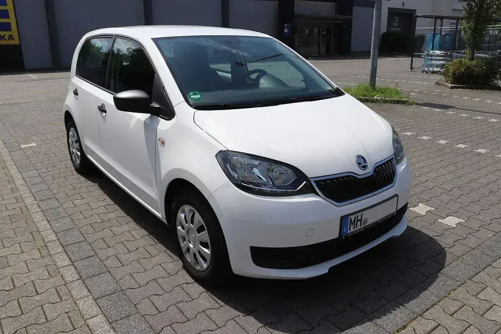 Gebraucht Skoda Citigo G-TEC Active 68 PS (50 kW) 2019 Weiß Kleinwagen