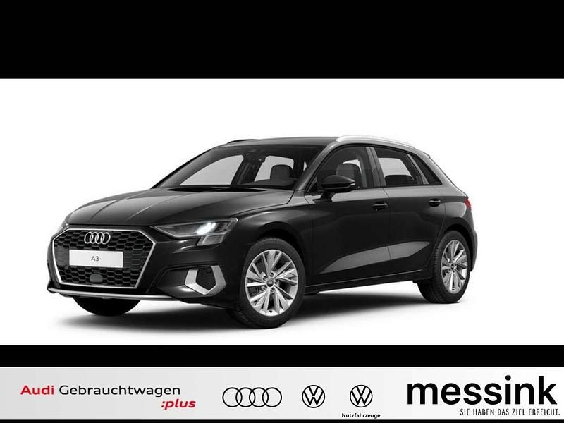 Schwarz Gebraucht 2024 Audi A3 Sportback Advanced Plus Limousine | 35.450 € (Etwas zu teuer) - Bild 1/3