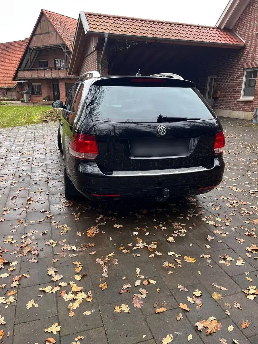 Gebraucht VW Golf VII Match 86 PS (63 kW) 2012 Schwarz Kombi