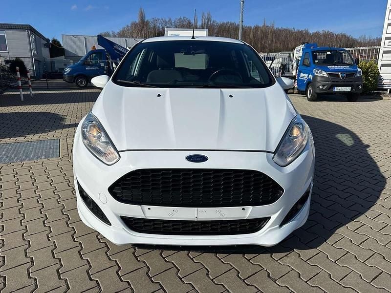 Gebraucht Ford Fiesta ST-Line 75 PS (55 kW) 2017 Weiß Kleinwagen