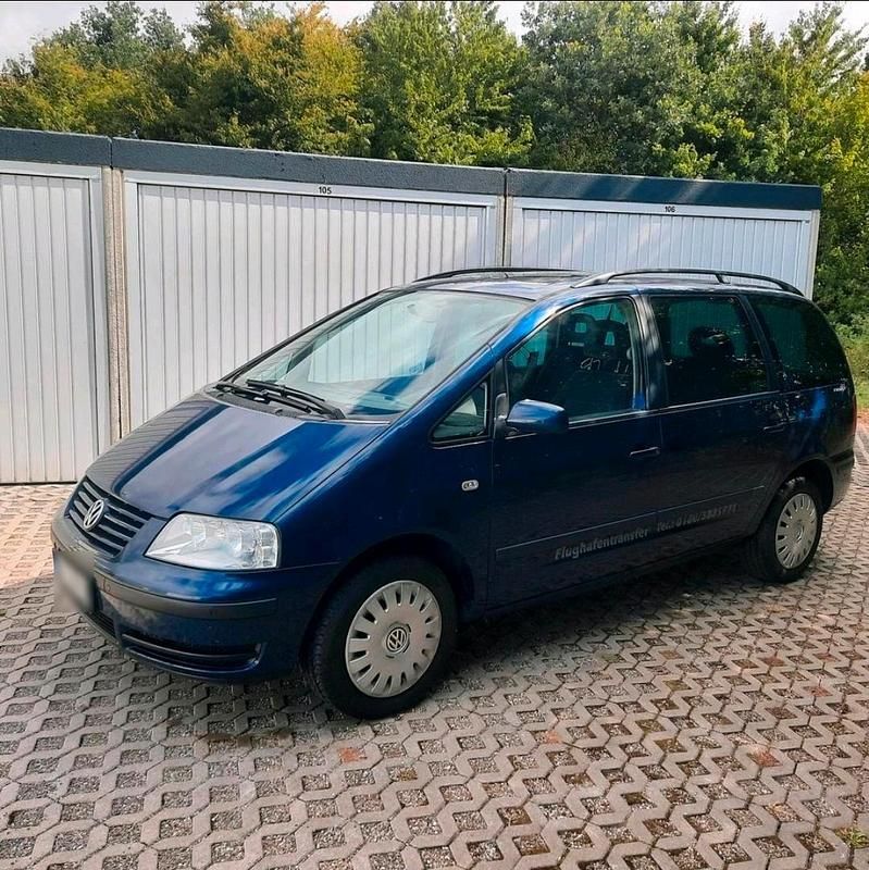 Gebraucht VW Sharan 115 PS (84 kW) 2003 Blau Van / Kleinbus