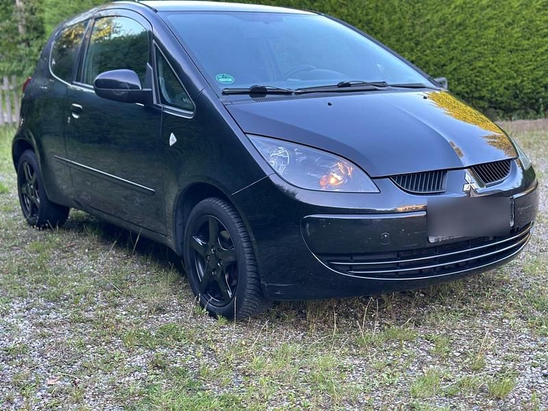 Schwarz Gebraucht 2008 Mitsubishi Colt Kleinwagen | 1.050 € (Guter Preis) - Bild 1/4