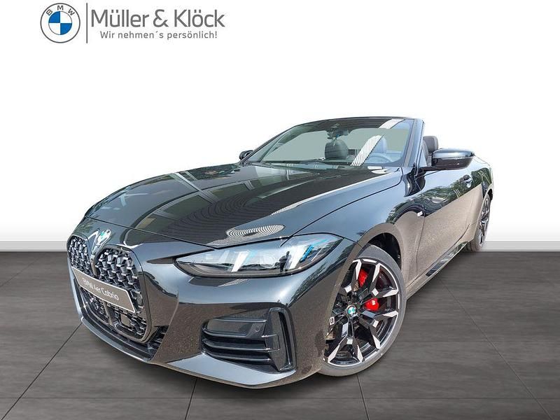 Schwarz Neu 2025 BMW 430 Cabriolet M Sport Cabrio | 72.890 € - Bild 1/4