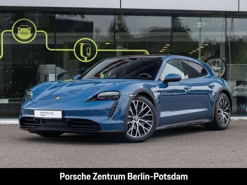 Blau Gebraucht 2023 Porsche Taycan 4S Cross Turismo Limousine | 79.900 € (Superpreis) - Bild 1/4