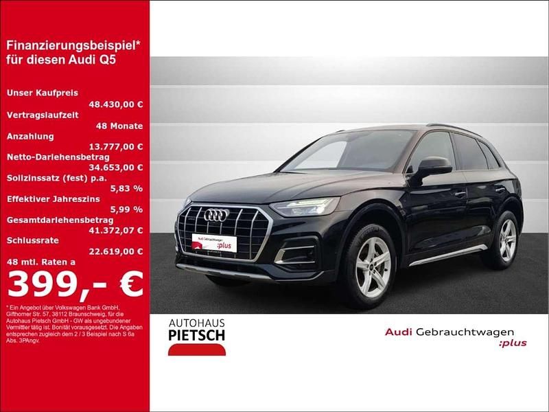 Schwarz Gebraucht 2024 Audi Q5 Advanced Plus SUV | 48.430 € (Fairer Preis) - Bild 1/4