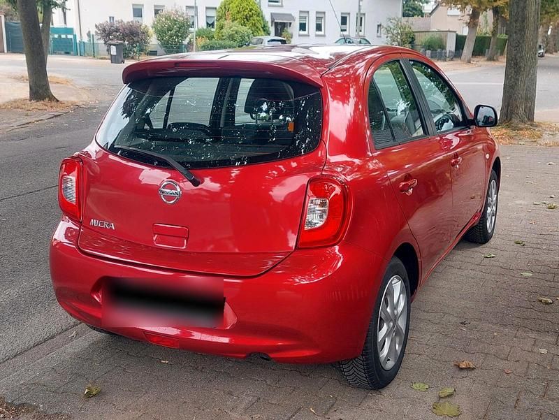 Gebraucht Nissan Micra Acenta 80 PS (58 kW) 2016 Rot Kleinwagen