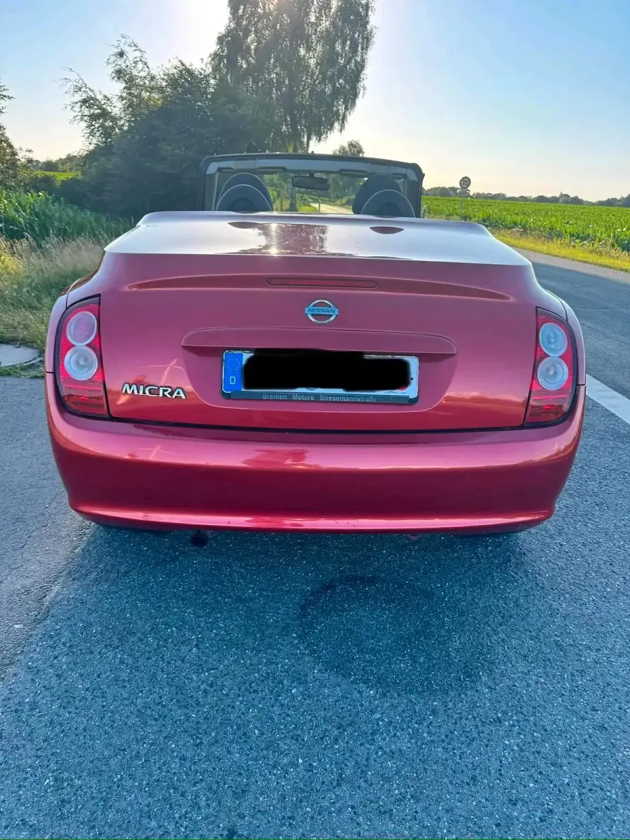 Gebraucht Nissan Micra C+C 110 PS (80 kW) 2006 Rot Cabrio