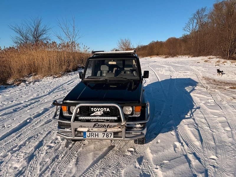 Gebraucht Toyota Land Cruiser 115 PS (84 kW) 1991 Schwarz SUV