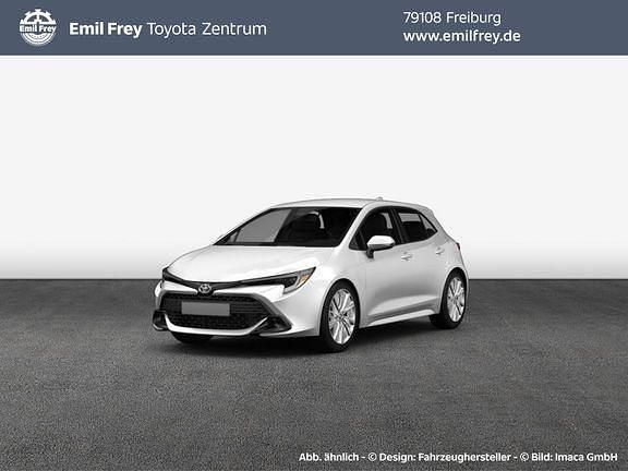 Schneeweiß Gebraucht 2023 Toyota Corolla Team Limousine | 24.990 € (Fairer Preis) - Bild 1/4