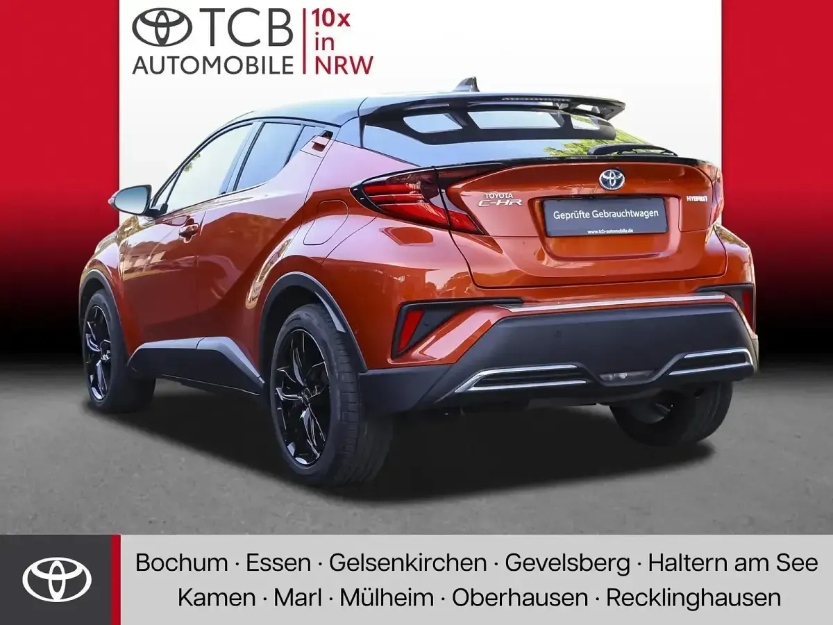 Gebraucht Toyota C-HR Basis 184 PS (135 kW) 2020 Infernoorange metallic / dach schwarz SUV
