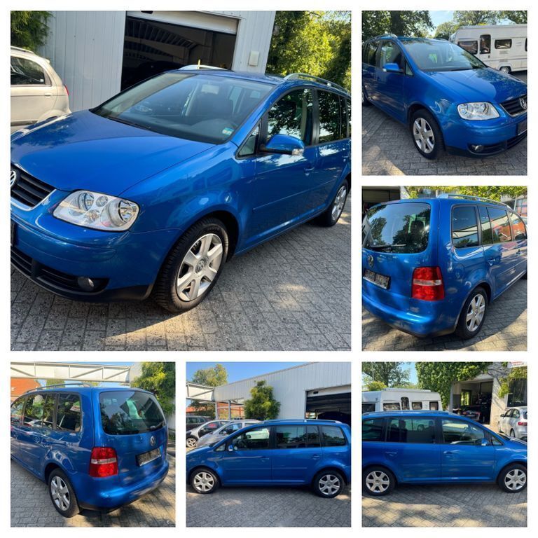 Blau Gebraucht 2004 VW Touran Highline Van / Kleinbus | 2.999 € (Etwas zu teuer) - Bild 1/4