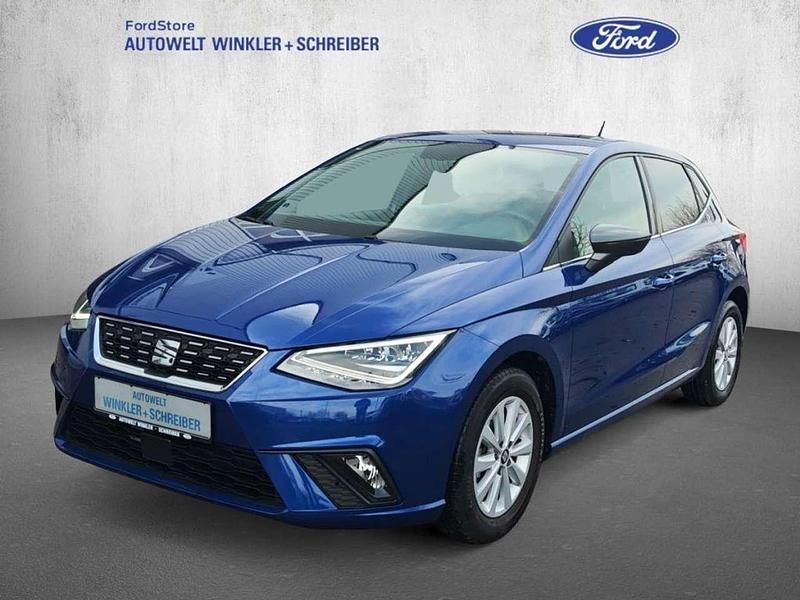 Mystery blue Gebraucht 2021 Seat Ibiza XCELLENCE Kleinwagen | 15.990 € (Fairer Preis) - Bild 1/4
