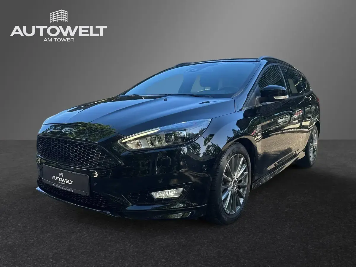 Gebraucht Ford Focus ST-Line 140 PS (102 kW) 2017 Schwarz Kombi