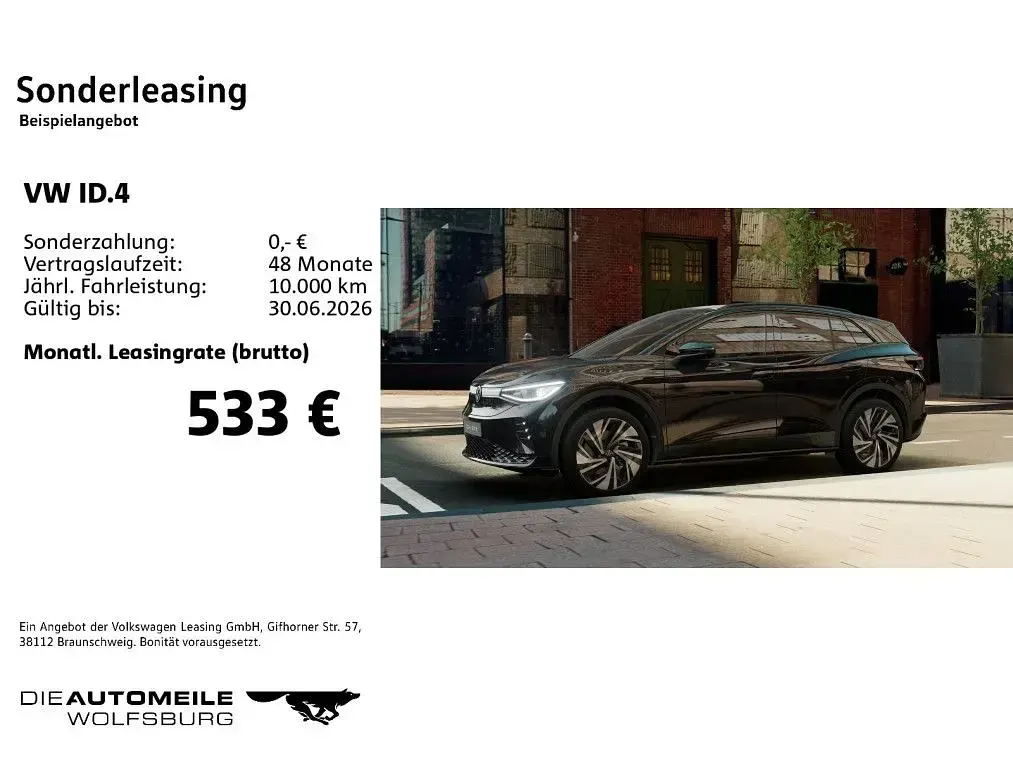 Gebraucht VW ID.4 GTX 250 kW (340 PS) 2025 Grenadillschwarz metallic SUV
