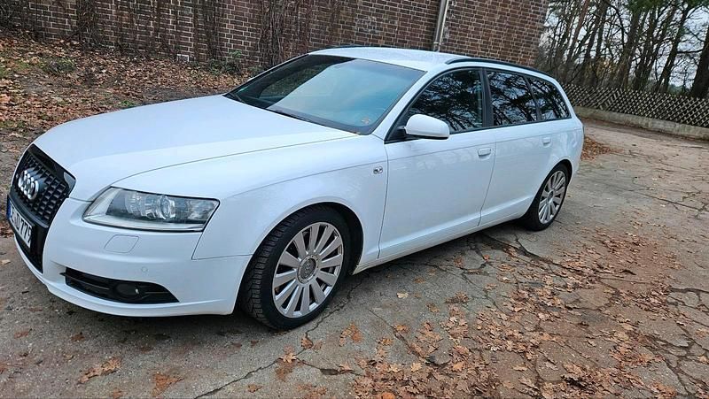 Weiß Gebraucht 2008 Audi A6 S-Line Kombi | 4.300 € (Fairer Preis) - Bild 1/4