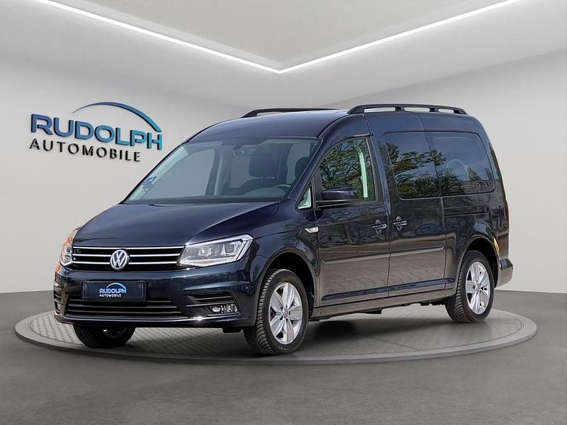 Second-hand VW Caddy Maxi 125 CP (91 kW) 2017 Albastru Monovolum