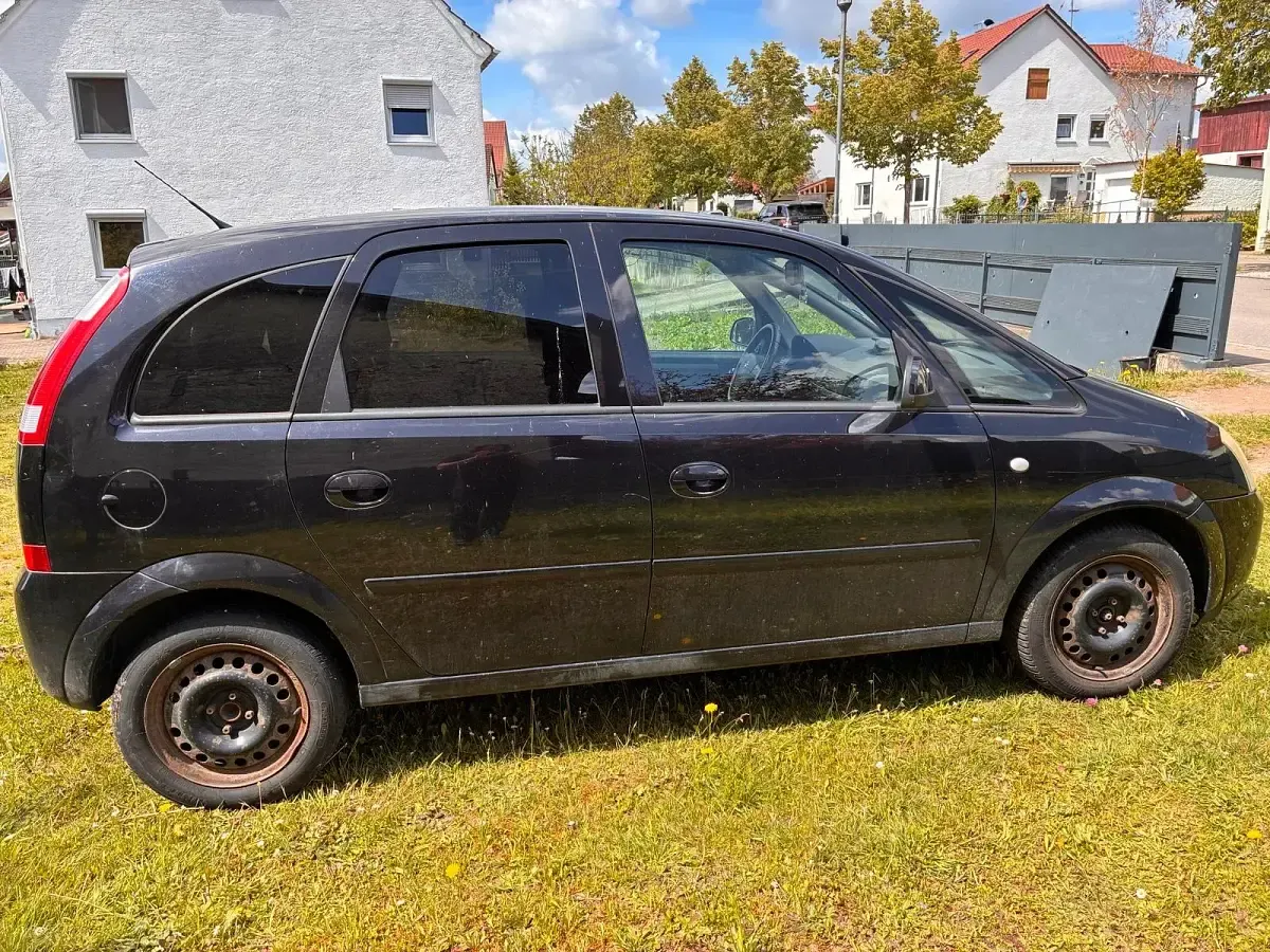 Gebraucht Opel Meriva 90 PS (66 kW) 2004 Schwarz Van / Kleinbus