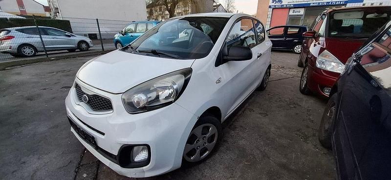 Gebraucht Kia Picanto Attract 69 PS (50 kW) 2012 Weiß Kleinwagen
