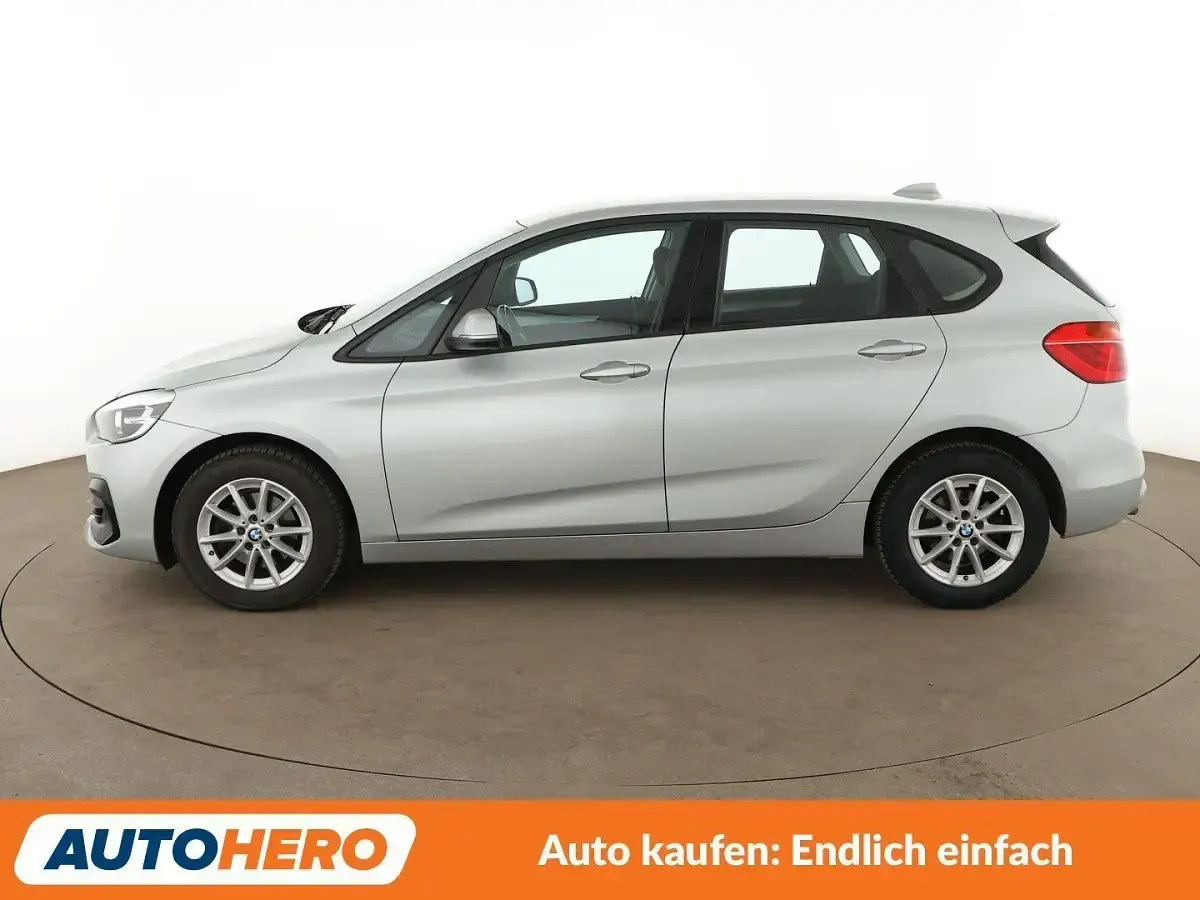 Gebraucht BMW 218 Active Tourer Advantage 140 PS (102 kW) 2019 Grau Van / Kleinbus