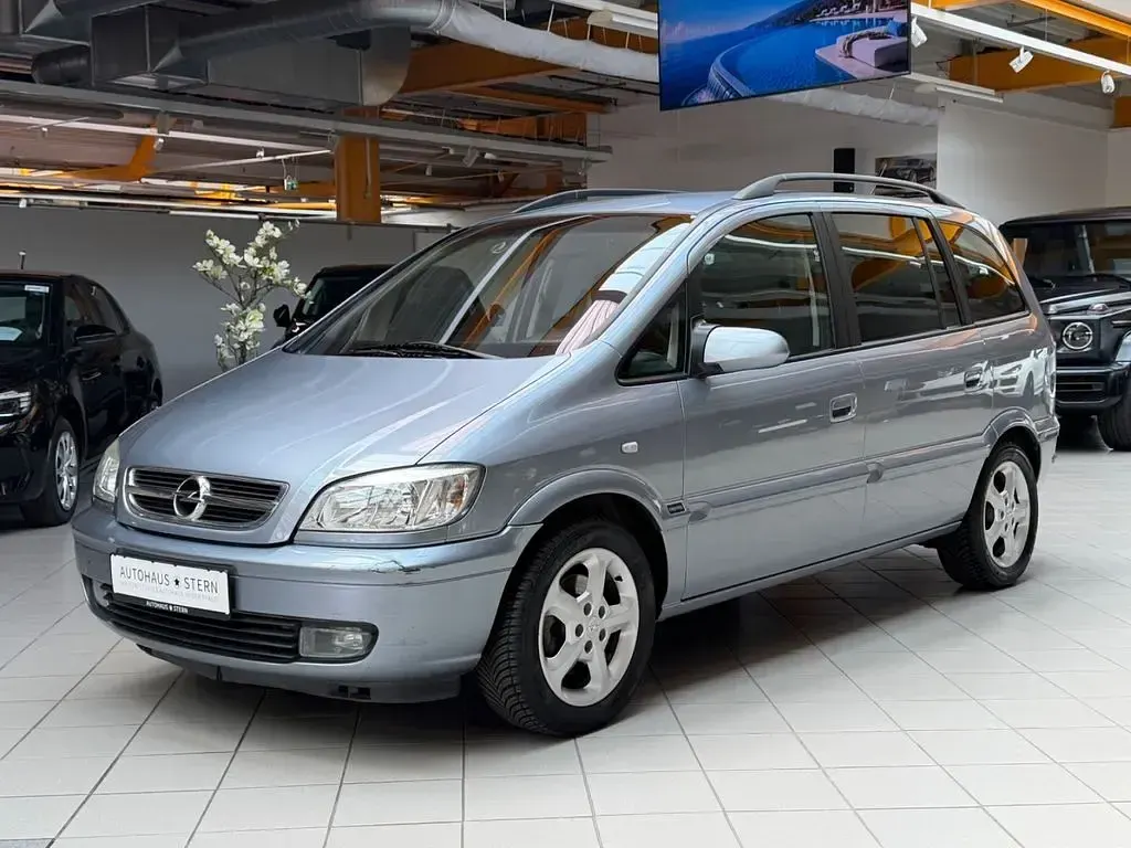 Gebraucht Opel Zafira Executive 125 PS (91 kW) 2004 Grau Van / Kleinbus
