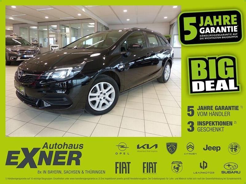 Onyx schwarz Gebraucht 2022 Opel Astra Edition Kombi | 14.900 € (Superpreis) - Bild 1/4