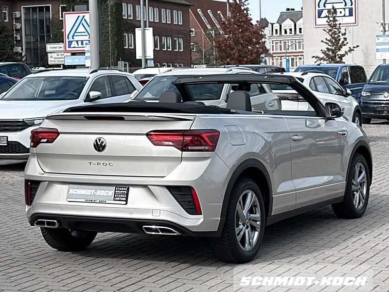 Gebraucht VW T-Roc R-line 150 PS (110 kW) 2025 Ivory silver (silber) SUV