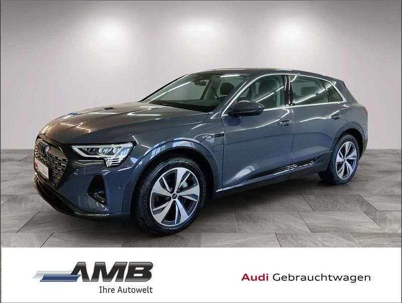 G5 magnetgrau Gebraucht 2024 Audi Q8 e-tron Advanced Plus SUV | 47.480 € - Bild 1/3