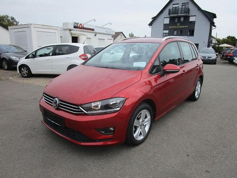 Sunsetred Gebraucht 2014 VW Golf Sportsvan Van / Kleinbus | 12.990 € (Guter Preis) - Bild 1/4