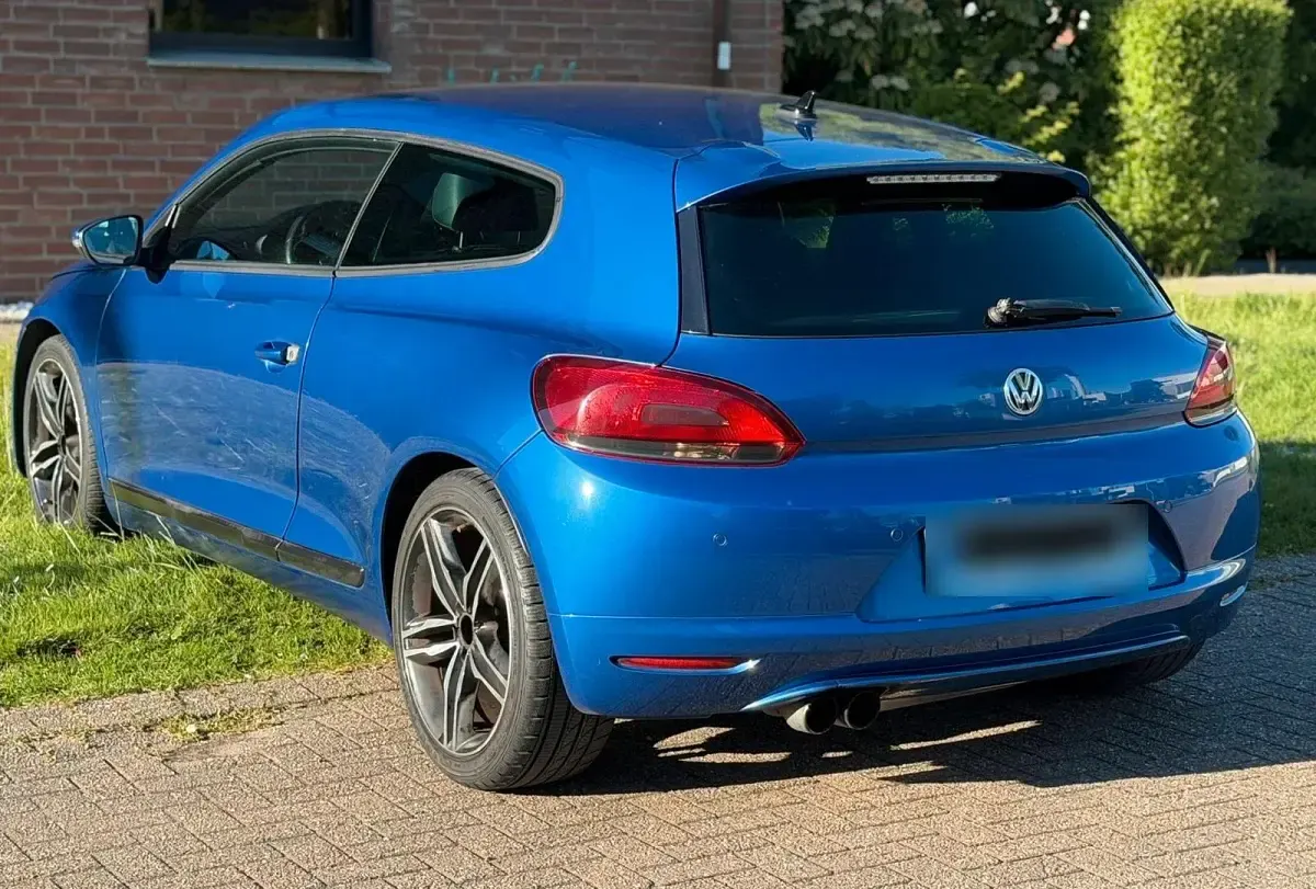 Second-hand VW Scirocco 160 CP (117 kW) 2008 Albastru Coupe
