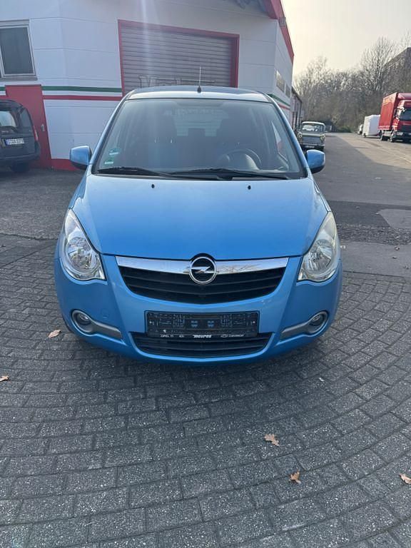 Gebraucht Opel Agila Edition 86 PS (63 kW) 2008 Blau Kleinwagen