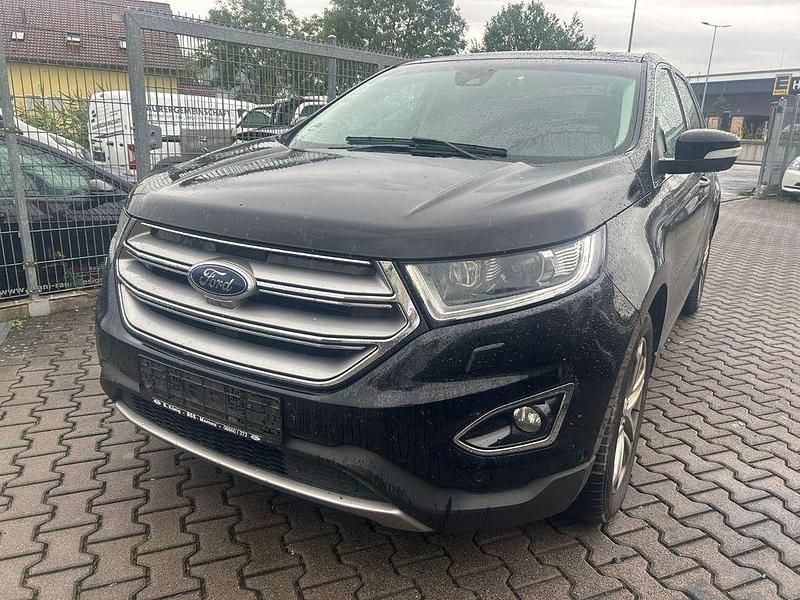 Schwarz Gebraucht 2016 Ford Edge Titanium SUV | 10.999 € (Superpreis) - Bild 1/4