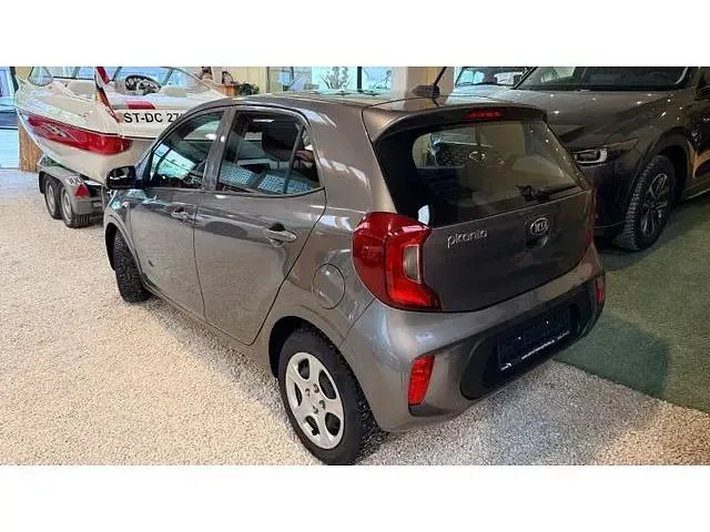 Gebraucht Kia Picanto Edition 7 67 PS (49 kW) 2021 (m7g) astrograu met. Kleinwagen