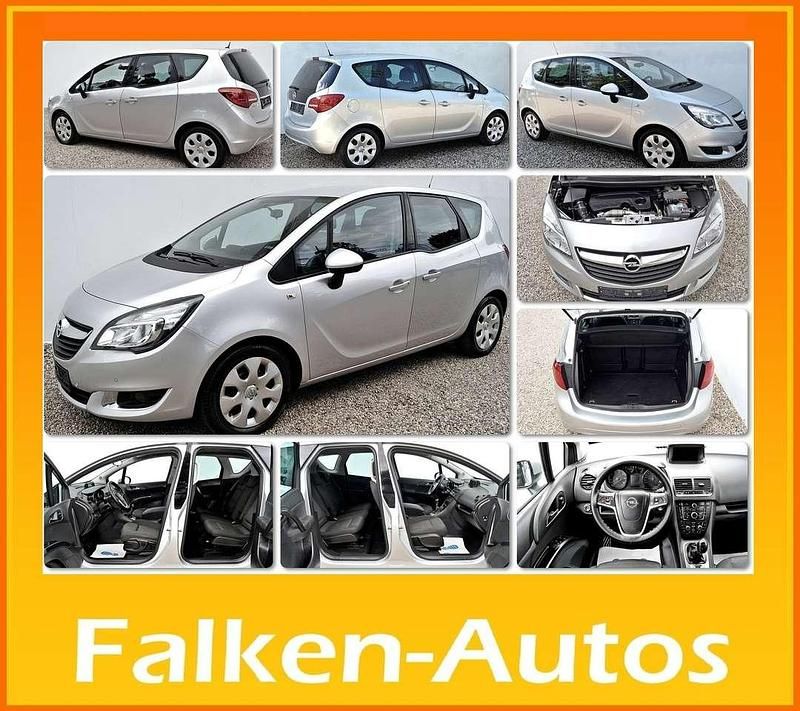 Silber Gebraucht 2017 Opel Meriva Van / Kleinbus | 4.300 € (Superpreis) - Bild 1/4