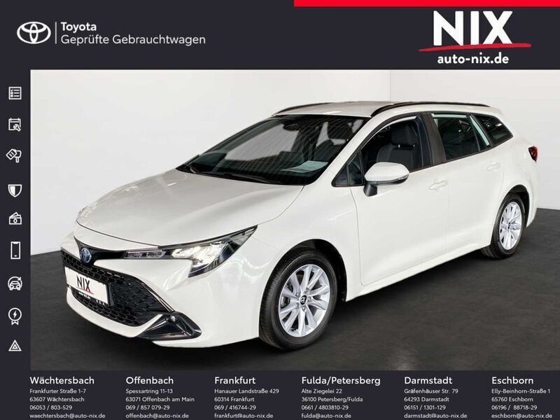 Schneeweiß Gebraucht 2023 Toyota Corolla Business Edition Kombi | 25.700 € (Fairer Preis) - Bild 1/4