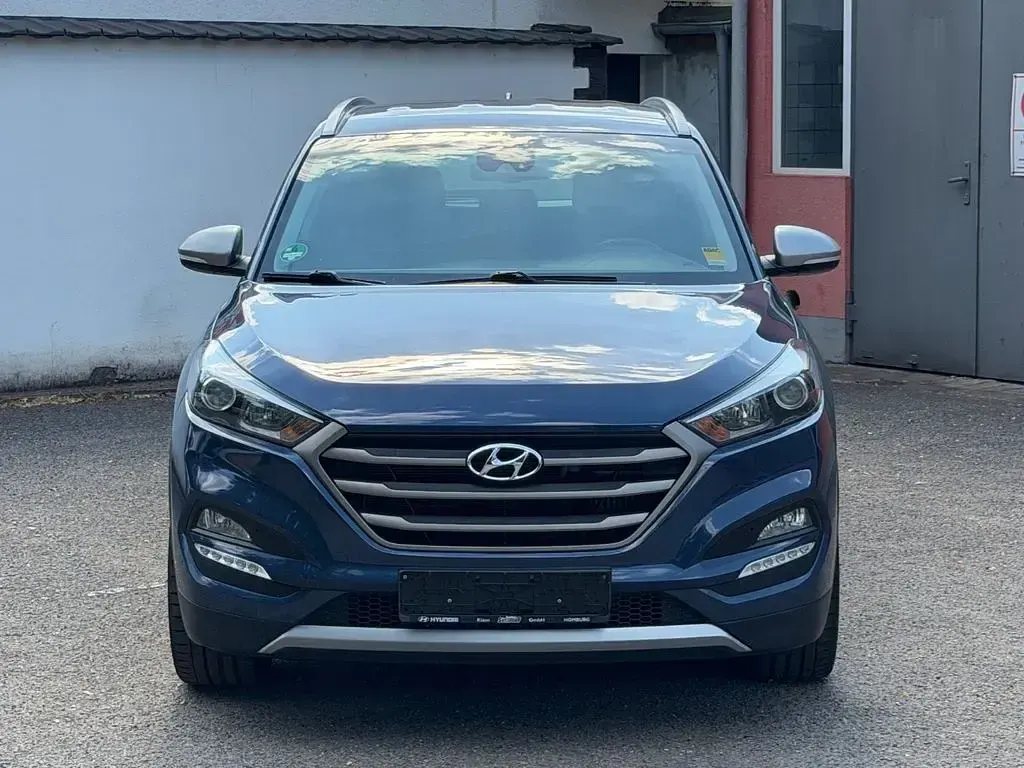 Gebraucht Hyundai Tucson Style 141 PS (103 kW) 2017 Blau SUV