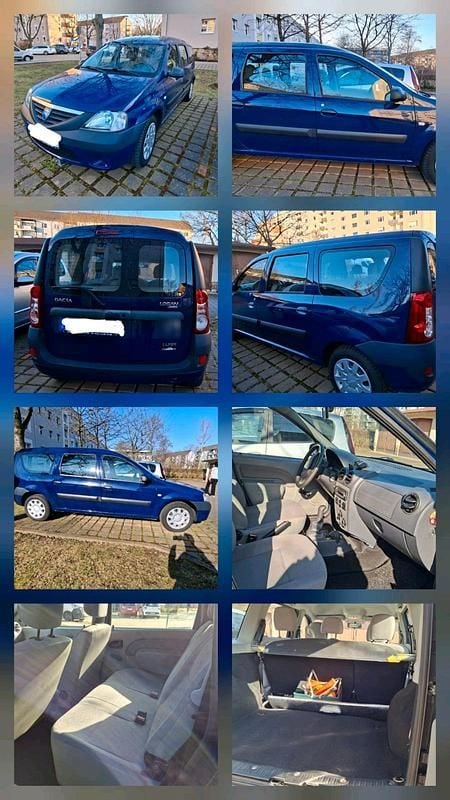 Gebraucht Dacia Logan 75 PS (55 kW) 2008 Blau Kombi