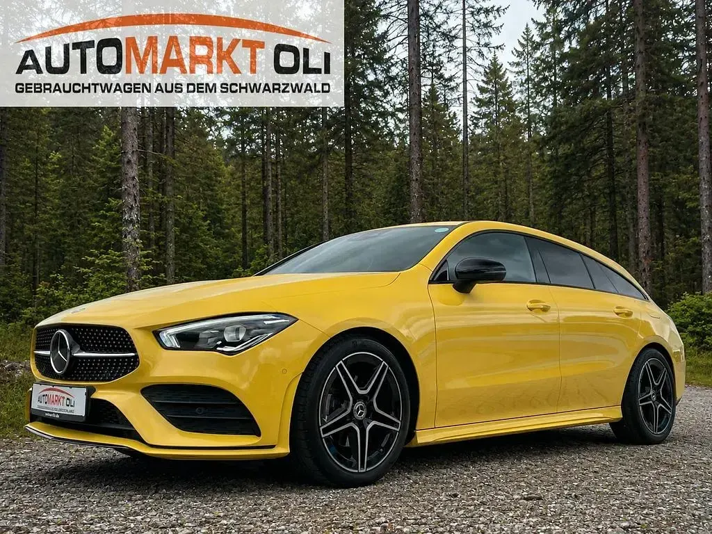 Gebraucht Mercedes CLA180 AMG 136 PS (100 kW) 2020 Gelb Limousine