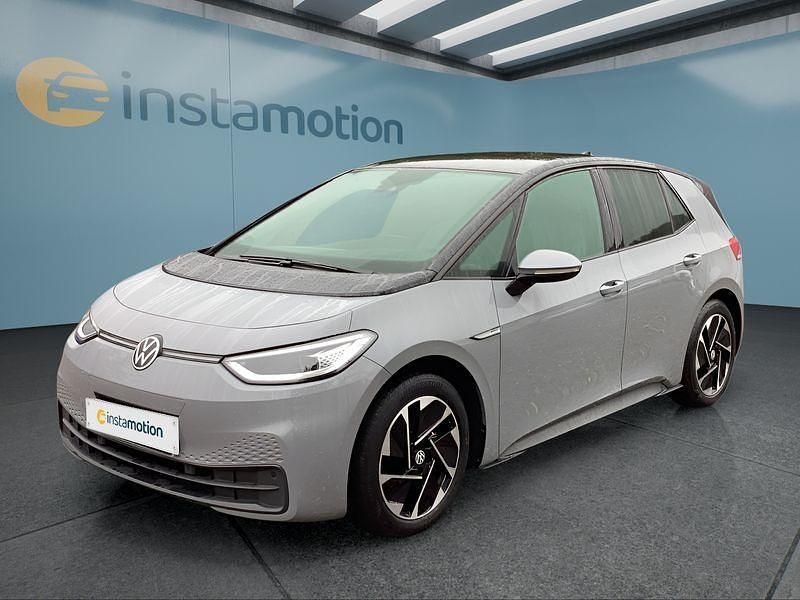 Grau Gebraucht 2021 VW ID.3 Pro Kleinwagen | 21.949 € (Fairer Preis) - Bild 1/4
