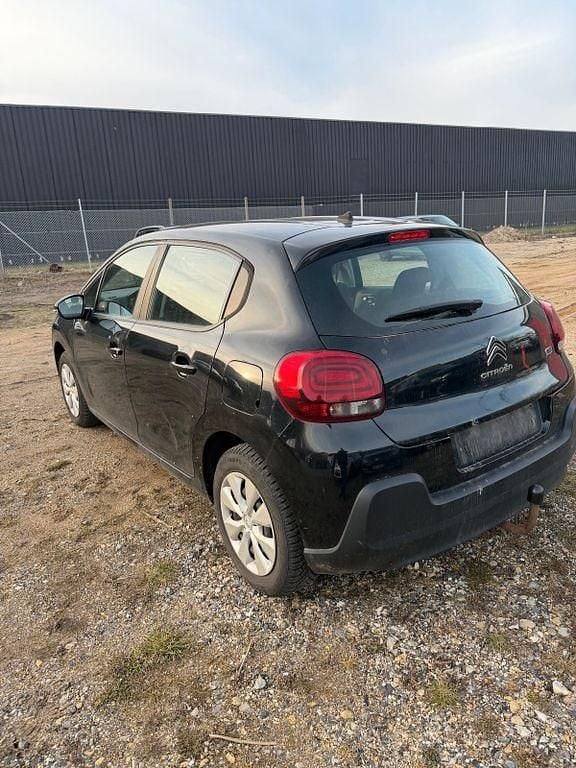 Gebraucht Citroën C3 Feel 83 PS (61 kW) 2018 Schwarz Kleinwagen