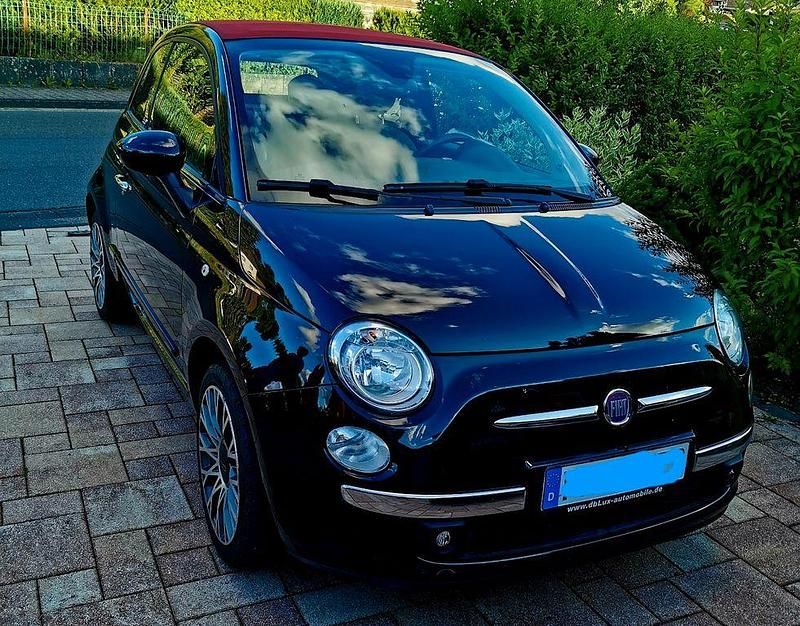 Gebraucht Fiat 500C Lounge 101 PS (74 kW) 2011 Schwarz Cabrio