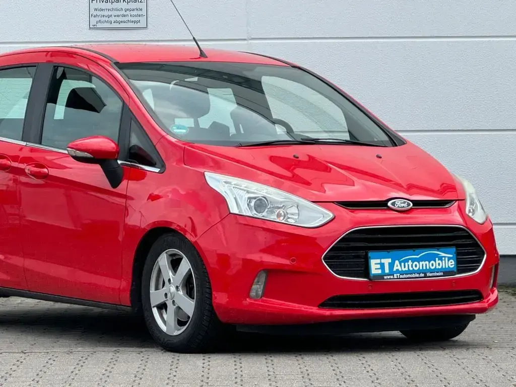 Gebraucht Ford B-MAX Titanium 101 PS (74 kW) 2013 Rot Van / Kleinbus