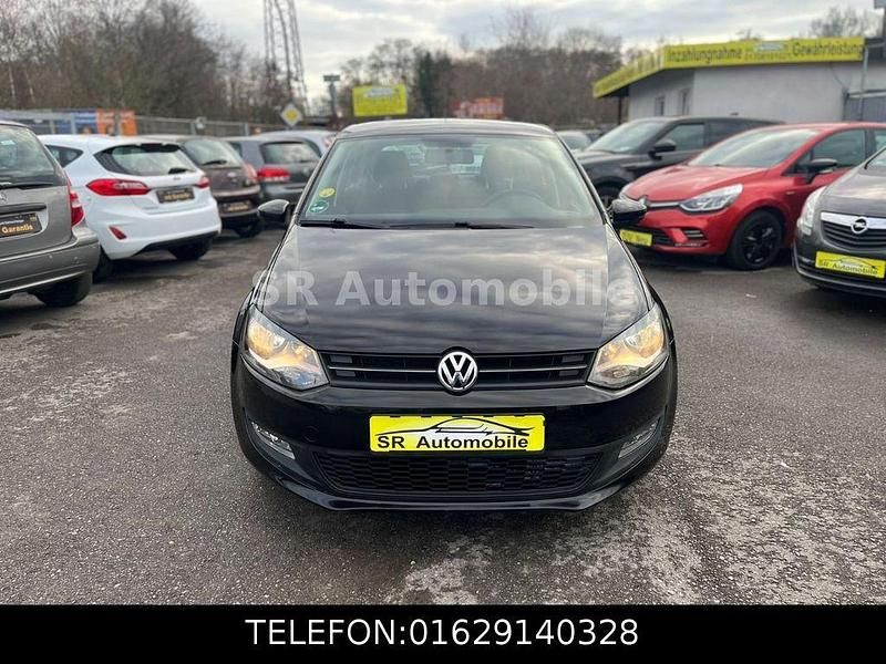 Gebraucht VW Polo Comfortline 69 PS (50 kW) 2010 Schwarz Limousine