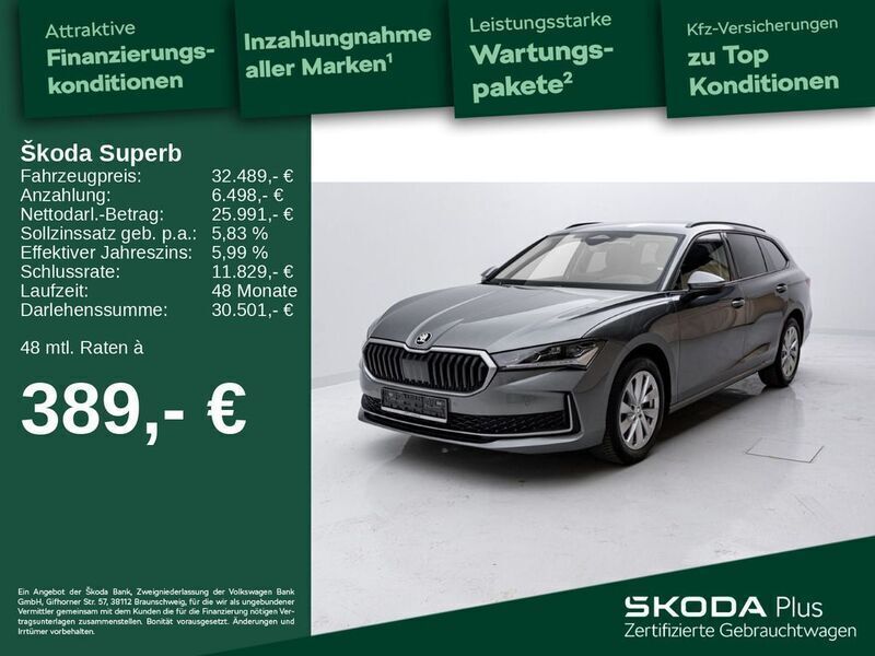 Andere farbe Gebraucht 2024 Skoda Superb Selection Kombi | 34.985 € (Teuer) - Bild 1/4