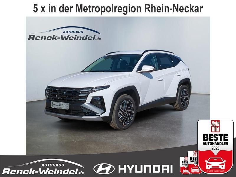 Weiss Gebraucht 2024 Hyundai Tucson Prime SUV | 38.989 € (Fairer Preis) - Bild 1/4