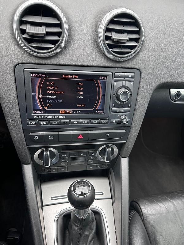 Gebraucht Audi A3 Cabriolet S-Line 105 PS (77 kW) 2009 Schwarz Cabrio